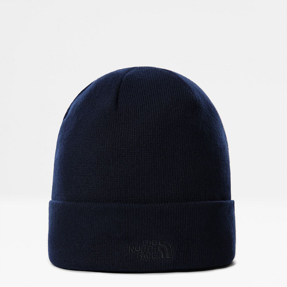 The North Face Beanies Mens Australia - The North Face Norm Shallow Navy (KRL-701624)